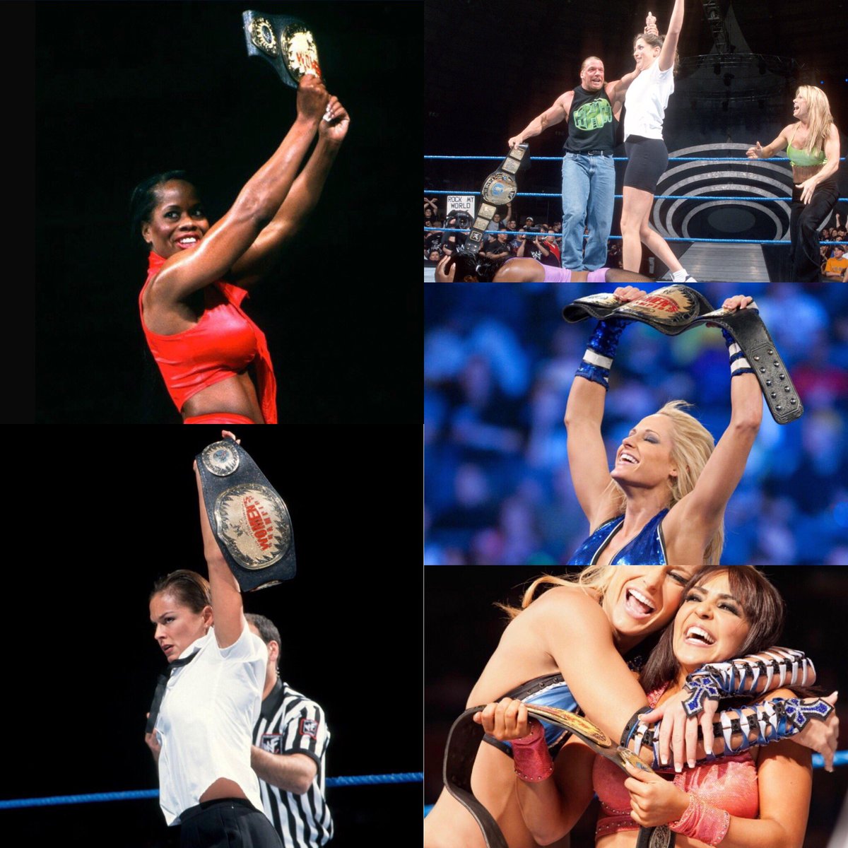 WWEDivaFacts's tweet photo. The WWE Women’s Championship has been defended on #SDLive 24 times and has changed hands five times @JackieMooreTx @StephMcMahon @MorettiIvory @McCoolMichelleL @mslayel #SDLive1000 #WomensWrestlingFacts https://t.co/UOQapWKeVL