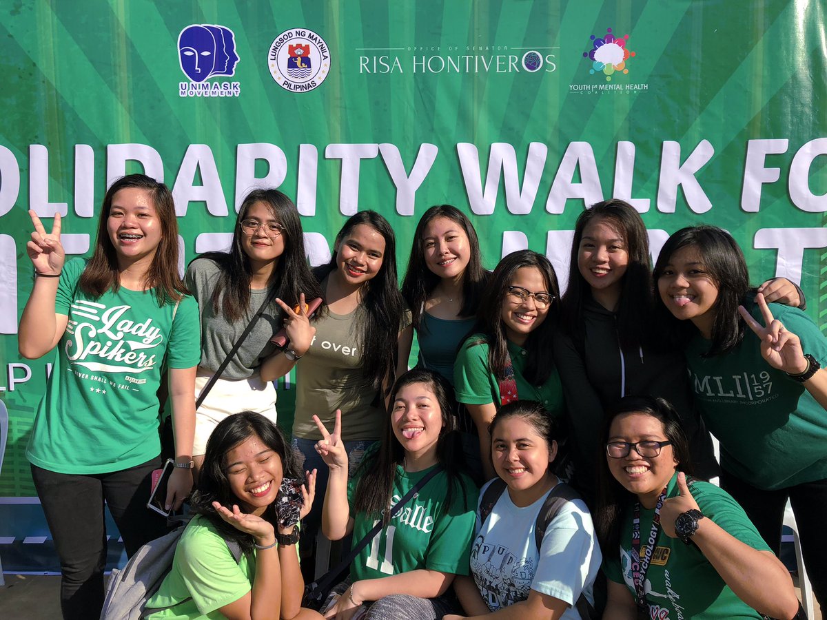 _cessj's tweet image. solidarity walk. next year ulit! 💚

#MoveForMH #Y4MH #HelpIsHere
#PsychologicalAssociationofthePhilippines
