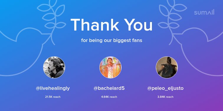 sellsourcecode's tweet image. Our biggest fans this week: @livehealingly, @bachelard5, @peleo_eljusto. Thank you! via sumall.com/thankyou?utm_s…