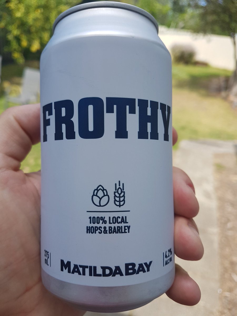 simonshirley72's tweet image. Not a bad drop this! #frothy 👍🍺 @matildabaybeer