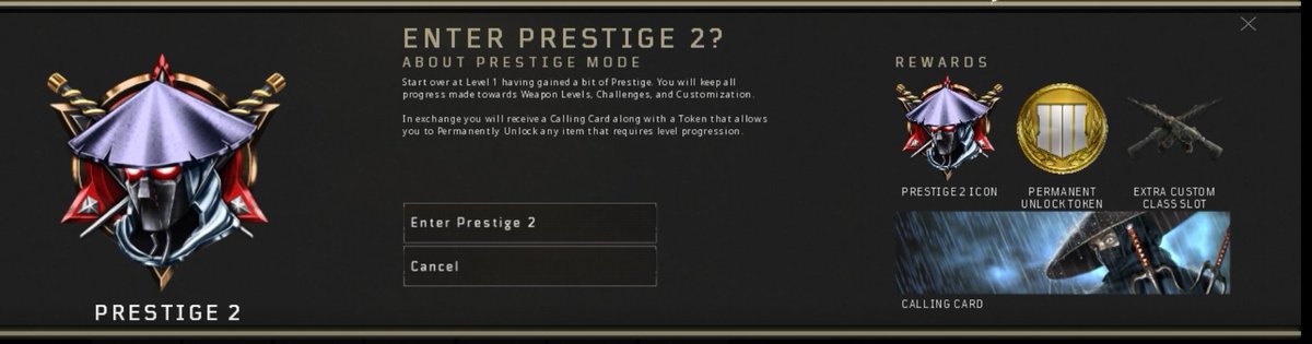 2nd prestige