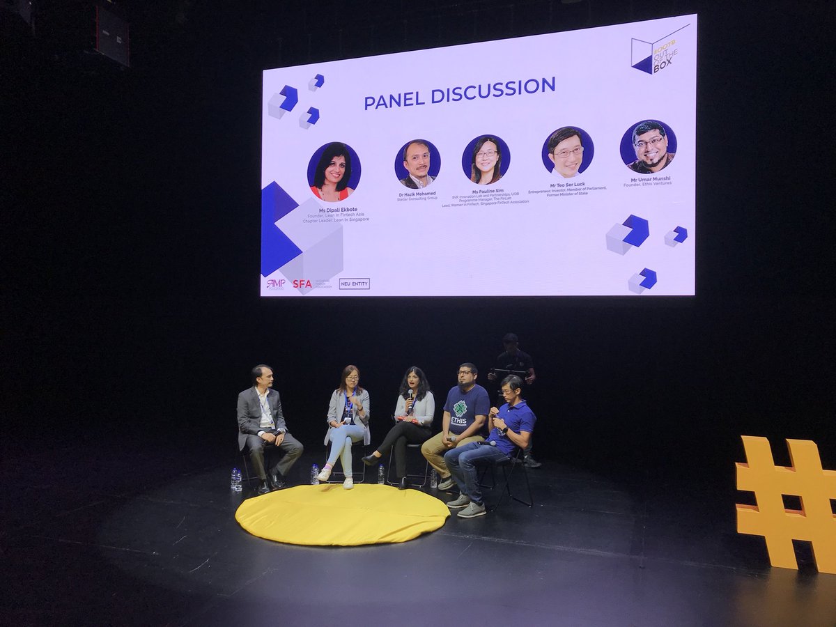 DipaliEkbote's tweet photo. Saturday afternoon well spent moderating the “Out Of The Box Conference” panel discussion on Fintech #OOTB2018 #Fintech @LeanInFintech https://t.co/P4sUOsE5xH