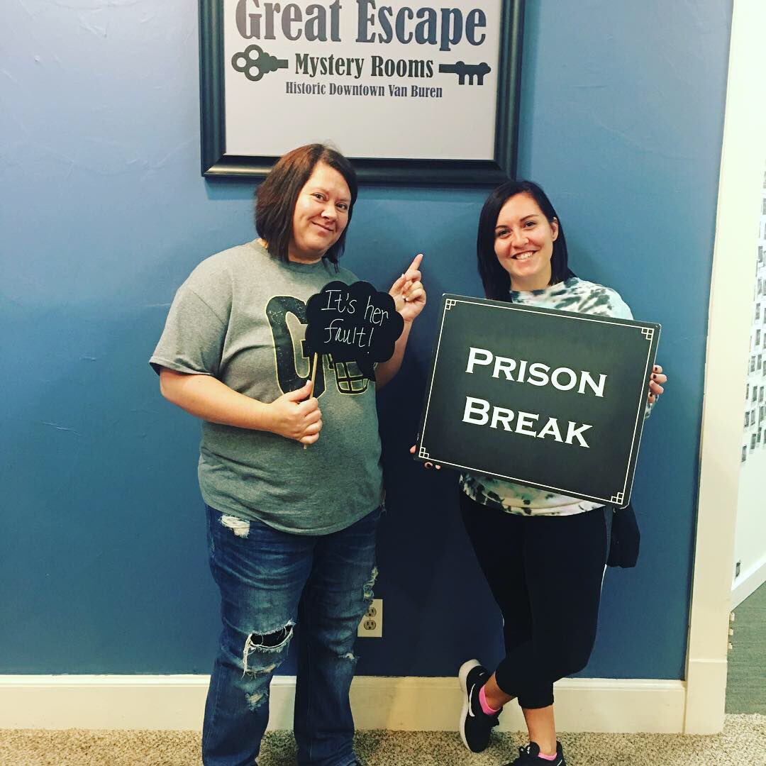 GreatEscapeVB's tweet image. Victory Royale (boys) and Team Chaos (moms) escaped both Haunted Hotel and Prison Break, with LOTS of time to spare in both room.  Great teamwork!!! 👏🏼👏🏼👏🏼 Happy birthday to Garrett! #greatescapemysteryrooms #escaperoomvb #greatescape #escapevb #thingstodoinvb #escaperooms