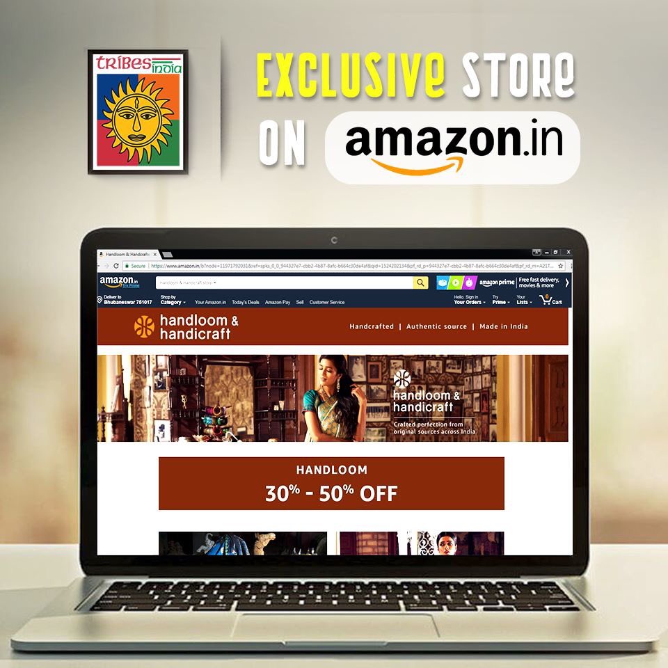 Tribes India masterpieces now available on exclusive shop on Amazon.ln. Shop now <a href="/jualoram/">Jual Oram</a> <a href="/SbhagatBJP/">Sudarshan Bhagat</a> <a href="/narendramodi/">Narendra Modi</a> <a href="/jsbhabhor/">Jasvantsinh Bhabhor</a> <a href="/TribalAffairsIn/">Ministry of Tribal Affairs, Govt. of India</a> <a href="/tribesindia/">TRIBES INDIA</a> <a href="/nanditadas/">Nandita Das</a> <a href="/OnlineS50040513/">Ybro</a> <a href="/AmazonNews_IN/">Amazon News India</a> <a href="/amazonIN/">Amazon India</a> <a href="/amazon/">Amazon</a>