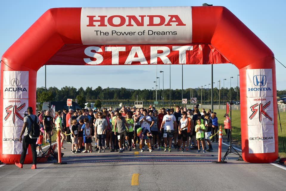 hondaprojason's tweet photo. I’m not a runner but i’d run a 5k with @HondaAlabama this looks like a great event #TeamHMA #HondaLove https://t.co/XkrWnU1Bbu