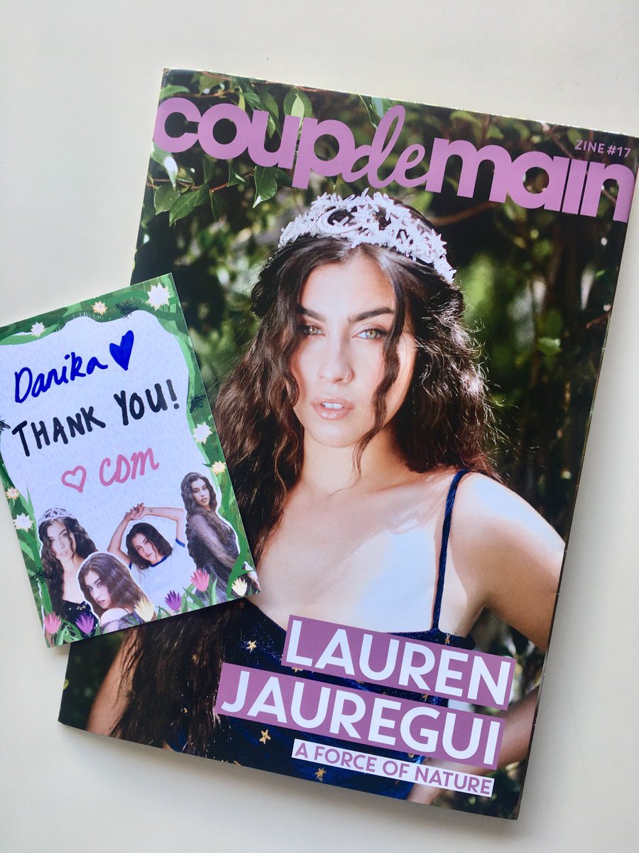 danikaplowman's tweet photo. thank YOU @coupdemain @LaurenJauregui 😙🦋💓 https://t.co/H2HBUHLFix