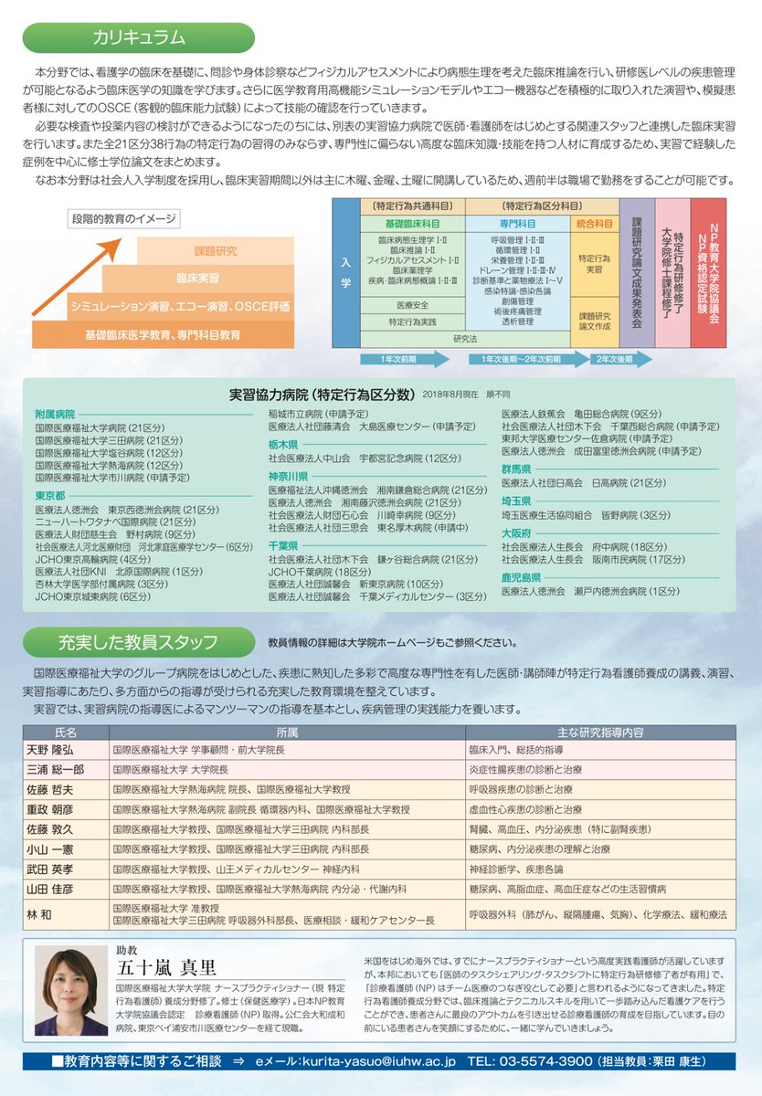 診療看護師 Np Bot 国際医療福祉大学大学院 医療福祉学研究科 特定行為看護師養成分野 修士課程 診療看護師養成校 T Co Uxgrncogwi T Co Lygwf4cwaq 診療看護師 Np Bot 国際医療福祉大学大学院 医療福祉学研究科 特定行為看護師養成分野 修士課程 診療看護師養成校 T Co Uxgrncogwi T Co Lygwf4cwaq