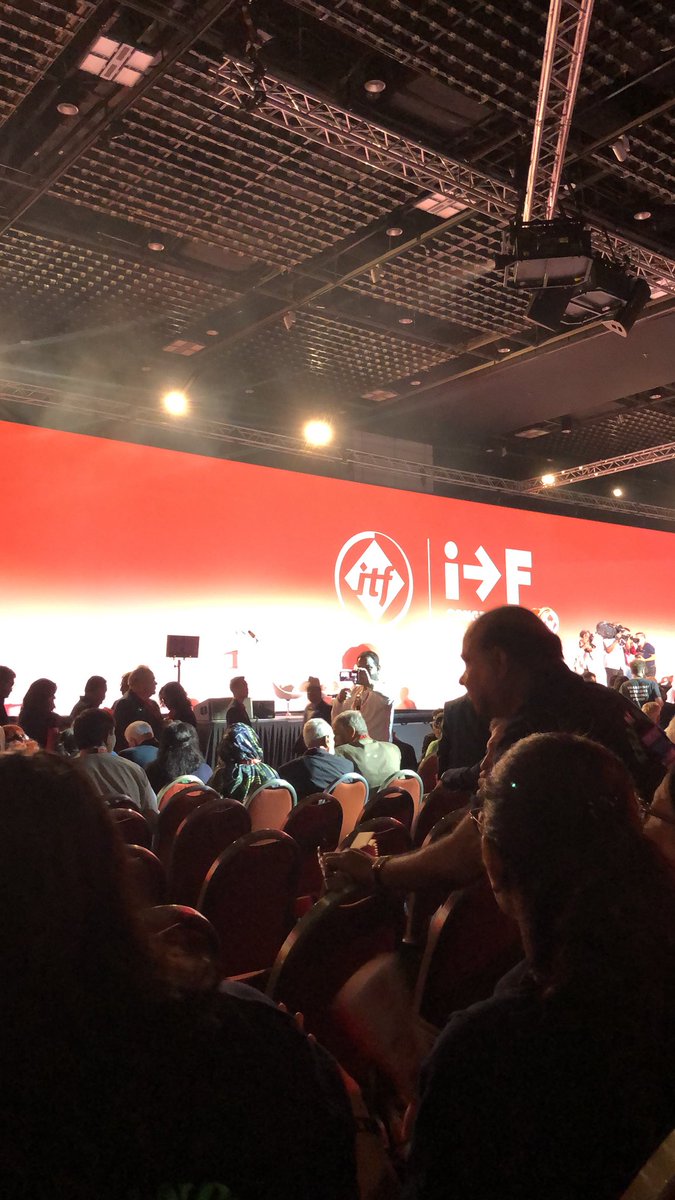 #itfcongress2018
#SomosArgentina
#UnionFerroviaria
#JuventudFerroviariaNacional