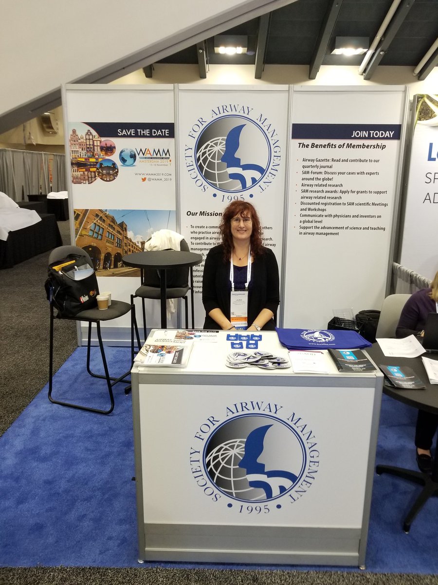 #ANES18 <a href="/SAMHQglobal/">SAMHQGlobal</a> come visit me at the SAM booth!