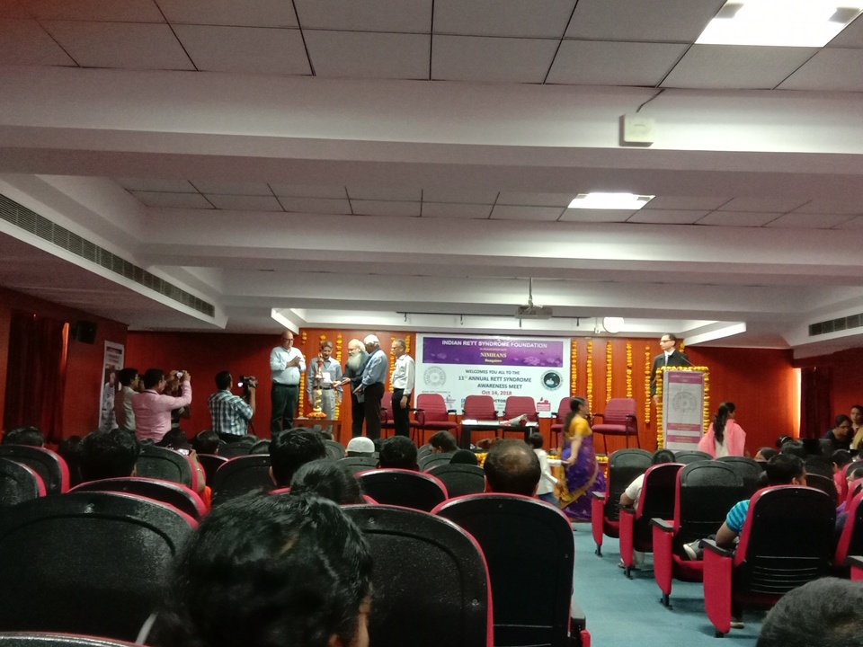 Prasannashirol's tweet photo. Light lamping #NIMHANS observing 11th annual #Rettsyndrome #Awareness Meet @ #bengaluru by #IRSF Indian Rett syndrome Foundation. #ORDI #globalgene #rarediseases #ORDIndia https://t.co/SJKPYq2QMl