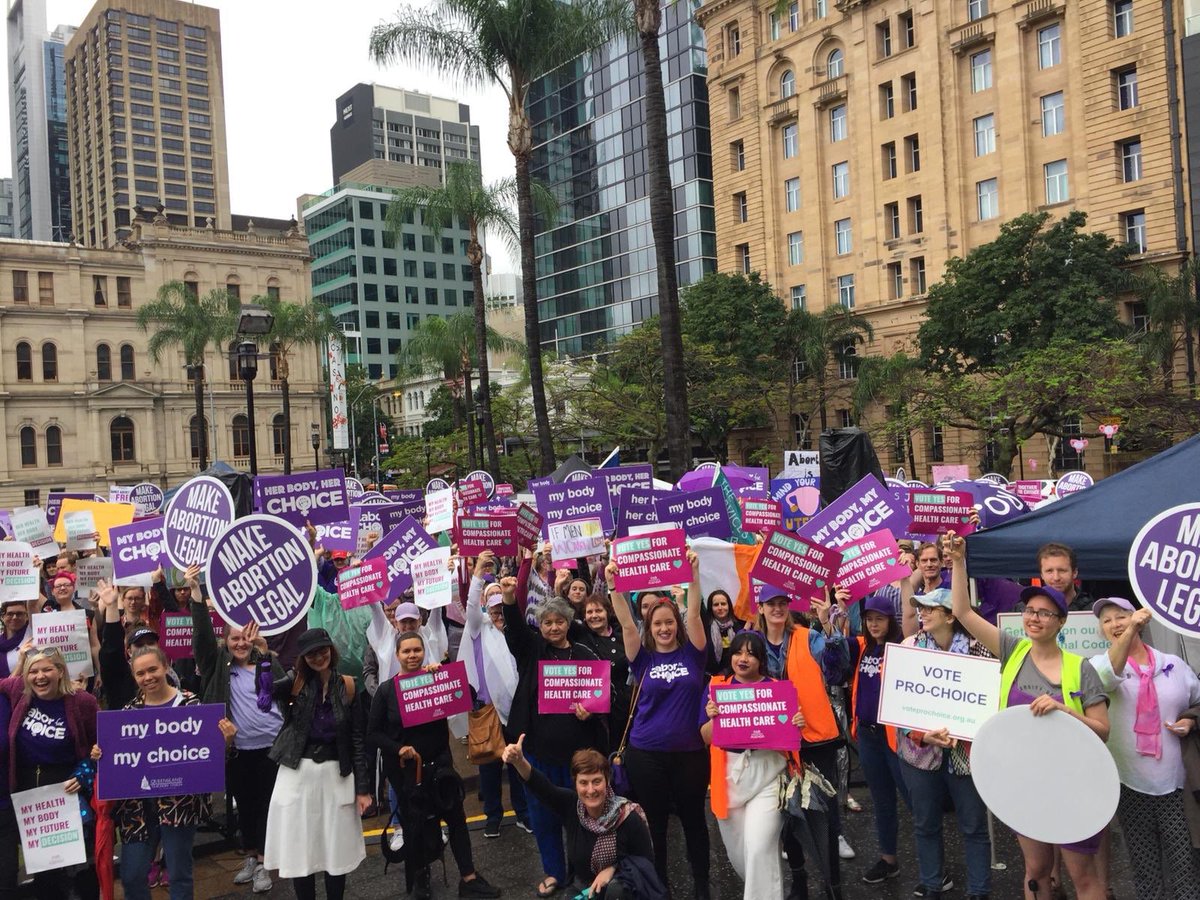 Pro Choice QLD tweet media