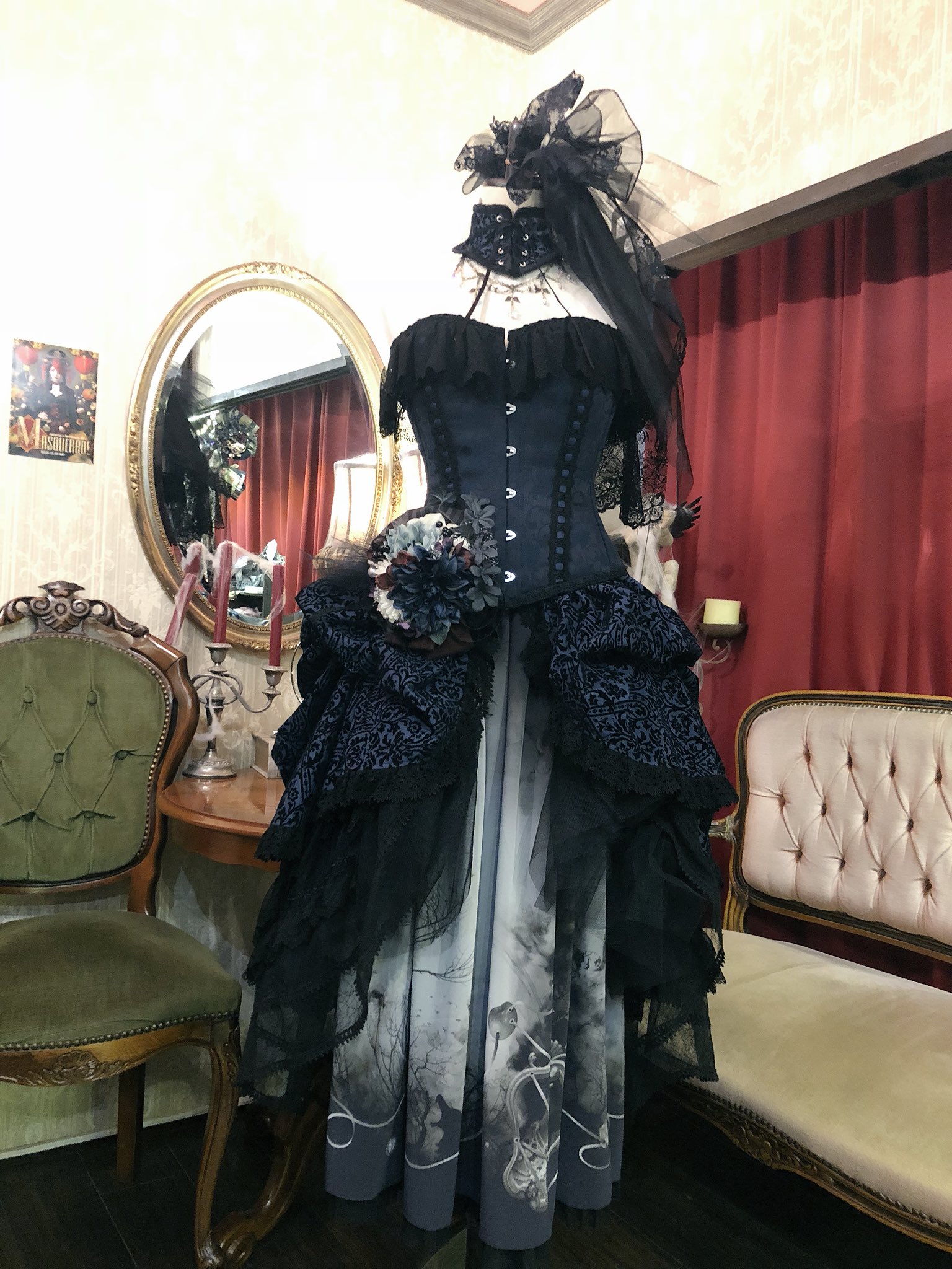 美品　アビエタージュヴィランズスカート　ロング アビエタージュ on X: 