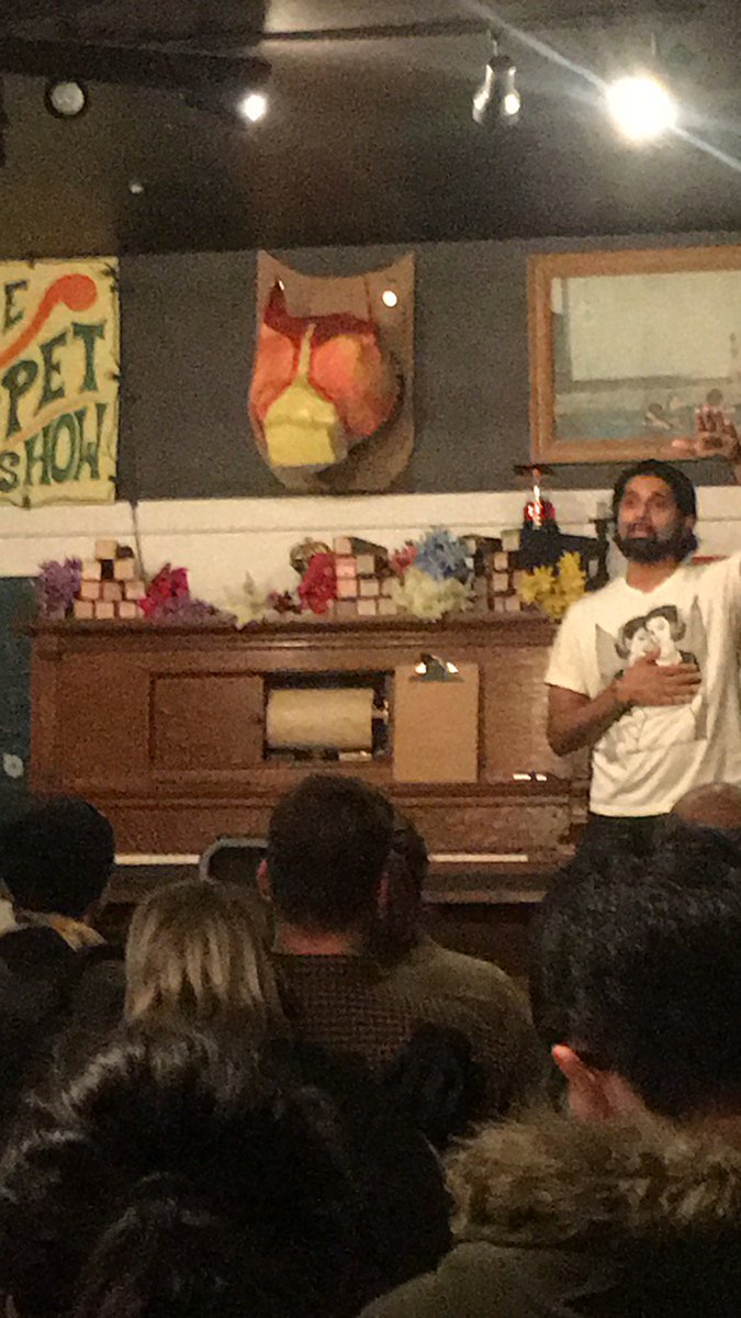 VaderIBA1977's tweet photo. Hanging out with @neofuturists having a great time in Andersonville tonight https://t.co/COdE3EZMHl check them out ! They do great live theater and performance art. https://t.co/UhoES3ULMV