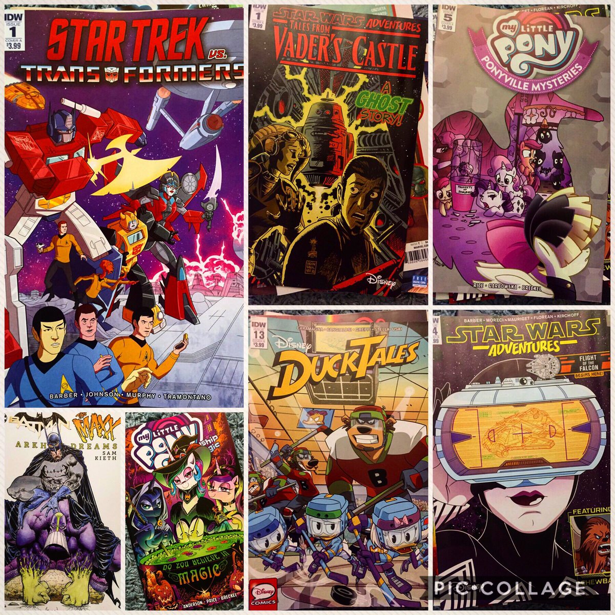 ComicPopPodcast's tweet photo. ‘David’s Last Week’s Comics - This Week!’

Part 2 - @IDWPublishing 

#geekpop #podcast #comics #newcomics #reading #reviews #literacy #starwars #mylittlepony #ducktales #startrek #transformers #batman #themaxx #idwcomics #idwpublishing #geekpopadventurers #thecomicpoppodcast https://t.co/06gtqw6oYv