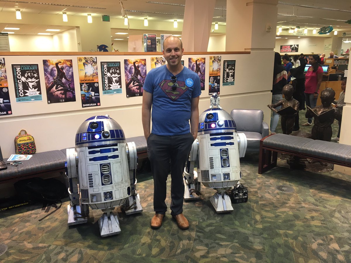 AnthonyJBecker's tweet photo. had great time at Santa Clara’s comic con! I felt at home with fellow geeks #NoMoreGillmor
#BeckerForMayor #rebellion #FightTheEmpire #jedimaster #WhoYouGonnaCall #DeLorean #OurOnlyHope #MaytheForceBeWithSantaClara #Vote #Superman #Superheroes #HeroesOverVillains https://t.co/6SGivbx2A8