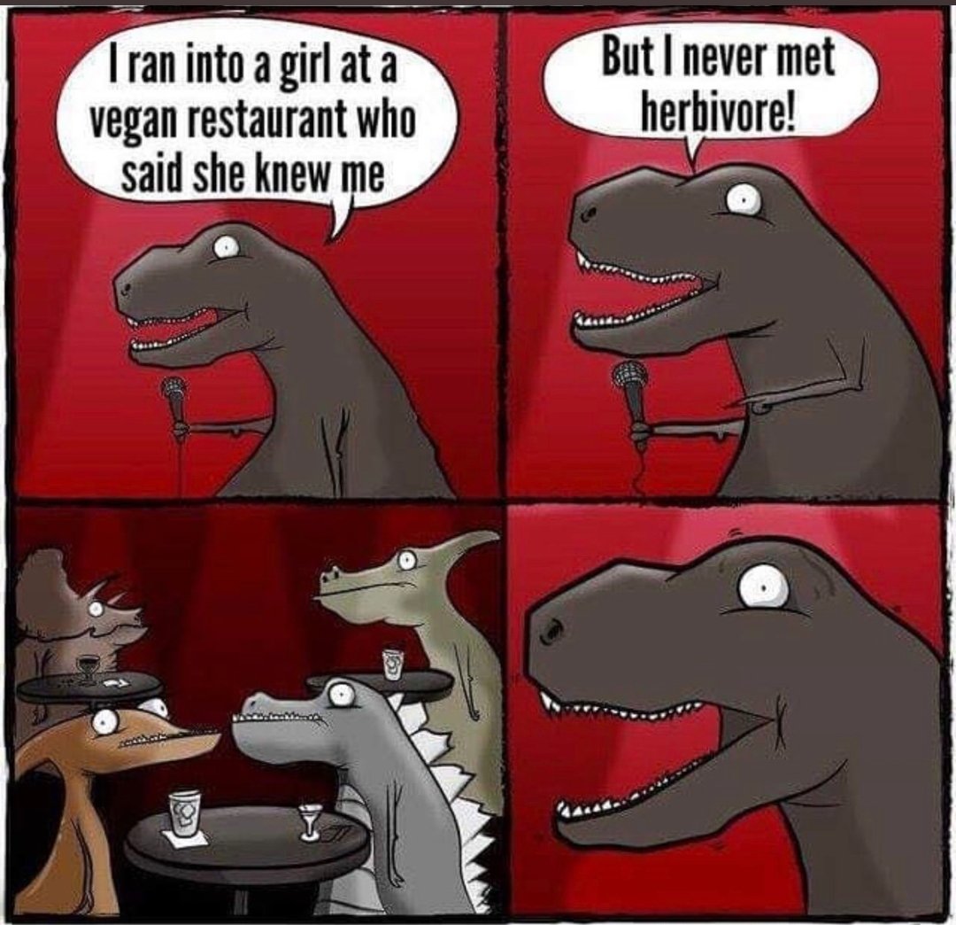 SoCalPete's tweet image. AHA!! 🦖
What a #Kneeslapper