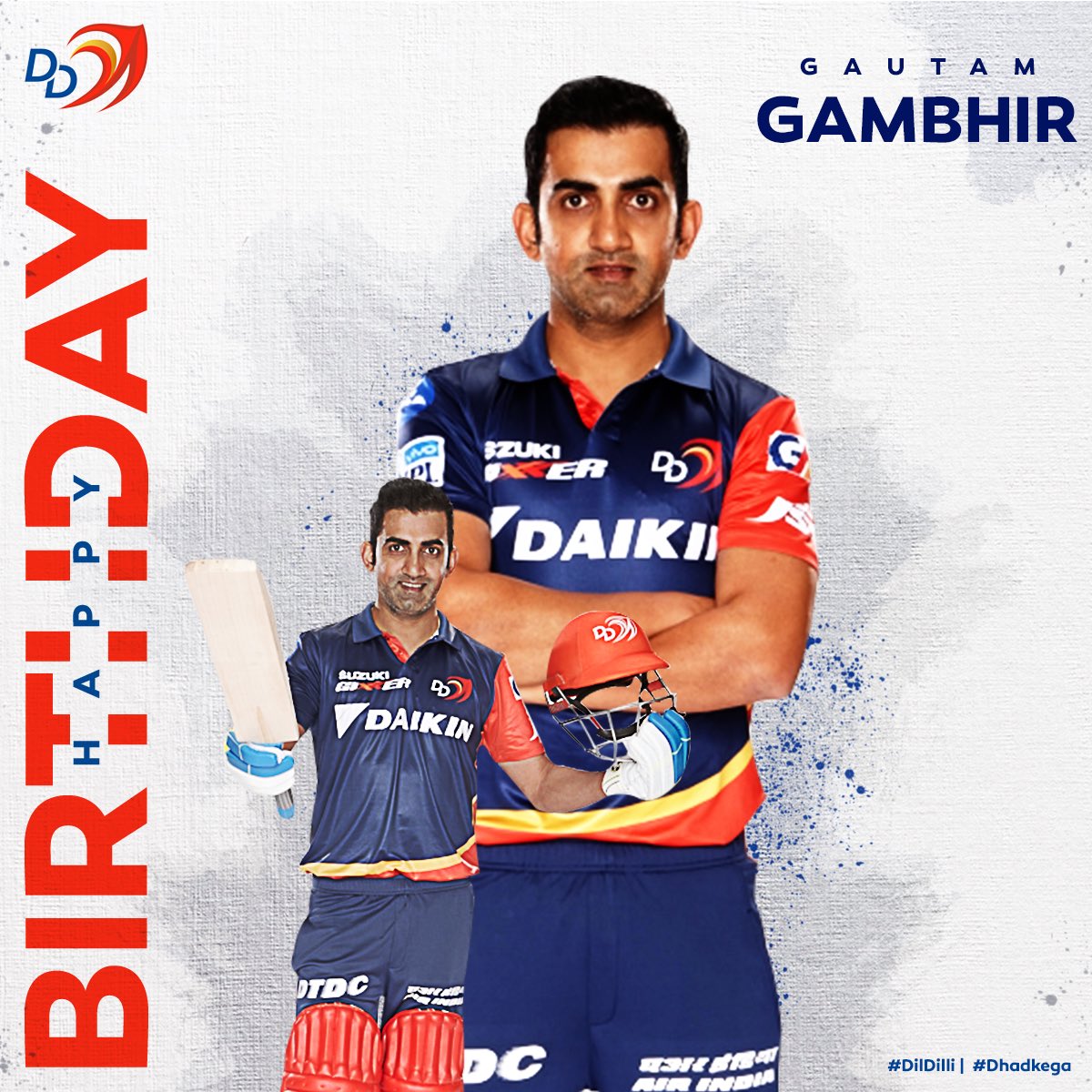 Delhi Capitals On Twitter Here S Wishing Our Legendary Batsman And A 2 Time World Cup Winner Gautamgambhir A Very Happy Birthday Wishing You All The Happiness And Success In The Coming Year Dildilli