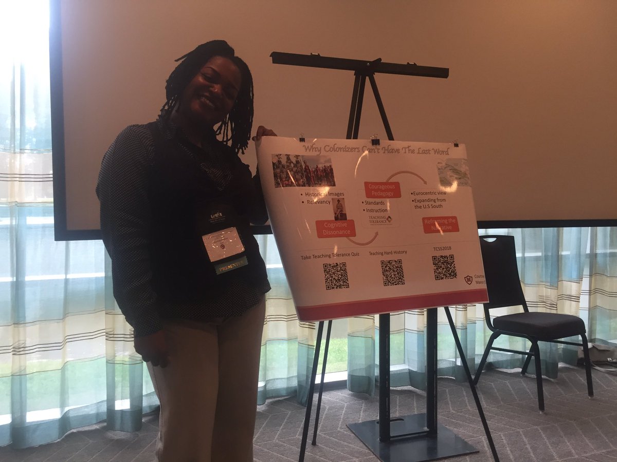 ushistorysage's tweet image. Thank you Courtney Webster for a thoughtful session on &quot;Why the Colonizers Can&apos;t Have the Last Word&quot; #TXCSS2018