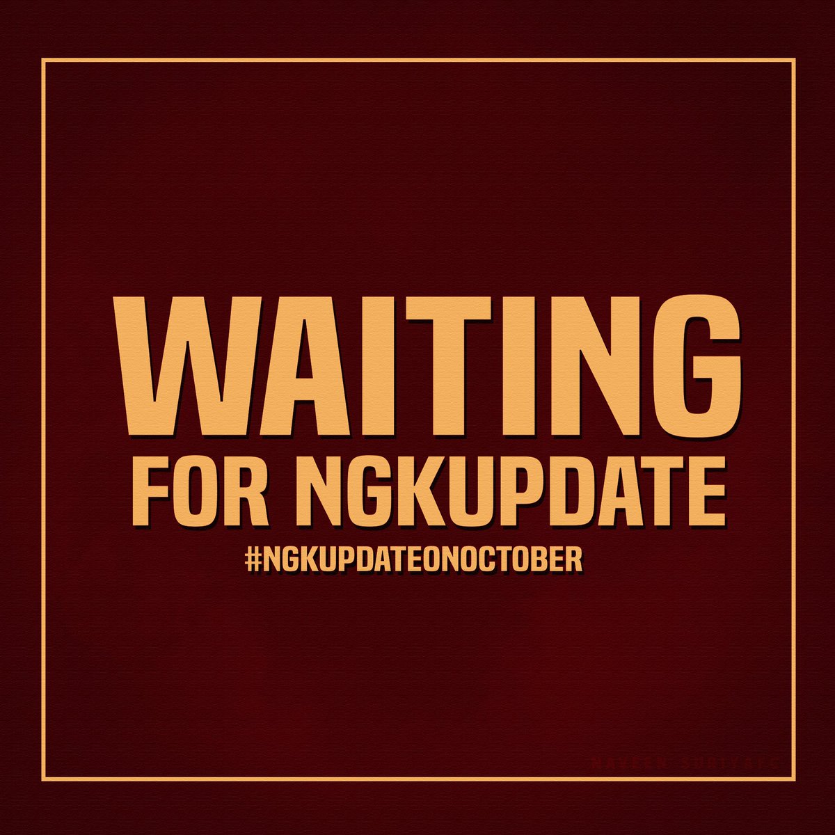 Diamondrossi46's tweet photo. @Offl_Updates #WaitingForNGKUpdate
#NGKUpdate This Month!!
Can't Wait..!! #NGK 🔥
@Suriya_offl @selvaraghavan @DreamWarriorpic @prabhu_sr https://t.co/AyyYFtLFnu