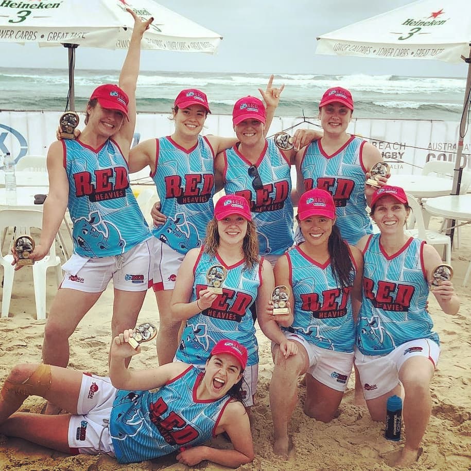 IconzSportswear's tweet photo. Congrats to the #redheavies girls who came away with some silverwear at the @beachrugbyaustralia 7s at Kirra on the the Gold Coast
Thank you to @samuraisportswear for getting this custom kit delivered on time in under 3weeks and on point with design
#samuraifamily #Sportswear https://t.co/hdnbYLjrHW