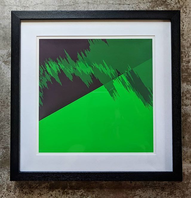 ajfisher's tweet image. Framed version of latest print to go on the wall. 
#generative #generativejs #generativeart #contemporaryart #melbourne #javascript #javascriptart #prints #lineart ajf.io/2yFEDv5