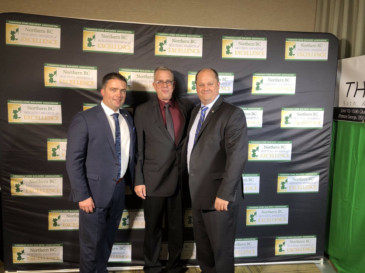 Congratulations to all the Finalists and Winners <a href="/CHBANorthernBC/">CHBA Northern BC</a> #awardsofexcellence and for 60 years of working hard for your members <a href="/CHBABC/">CHBA BC</a> <a href="/CHBANational/">CHBA National</a> <a href="/CHBAPresident/">CHBA President</a> <a href="/MattMcCurrach/">matt mccurrach</a>