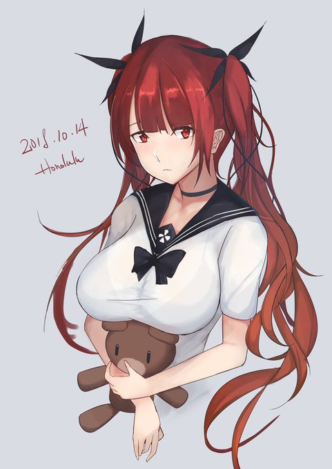 無題 #アズールレーン #碧蓝航线 #ホノルル(アズールレーン) #ホノルル #着衣巨乳  