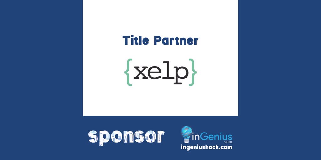 machine_ml's tweet image. RT @ajinkyabhanudas: RT @ingeniushack: We would like to thank our 
TITLE SPONSOR : {xelp} for partnering with us....

@ingeniushack #xelp #xelpmoc #getSetHack #datascience #machinelearning #bigdata #iot #cybersecurity #design #innovation #future #hack @h…