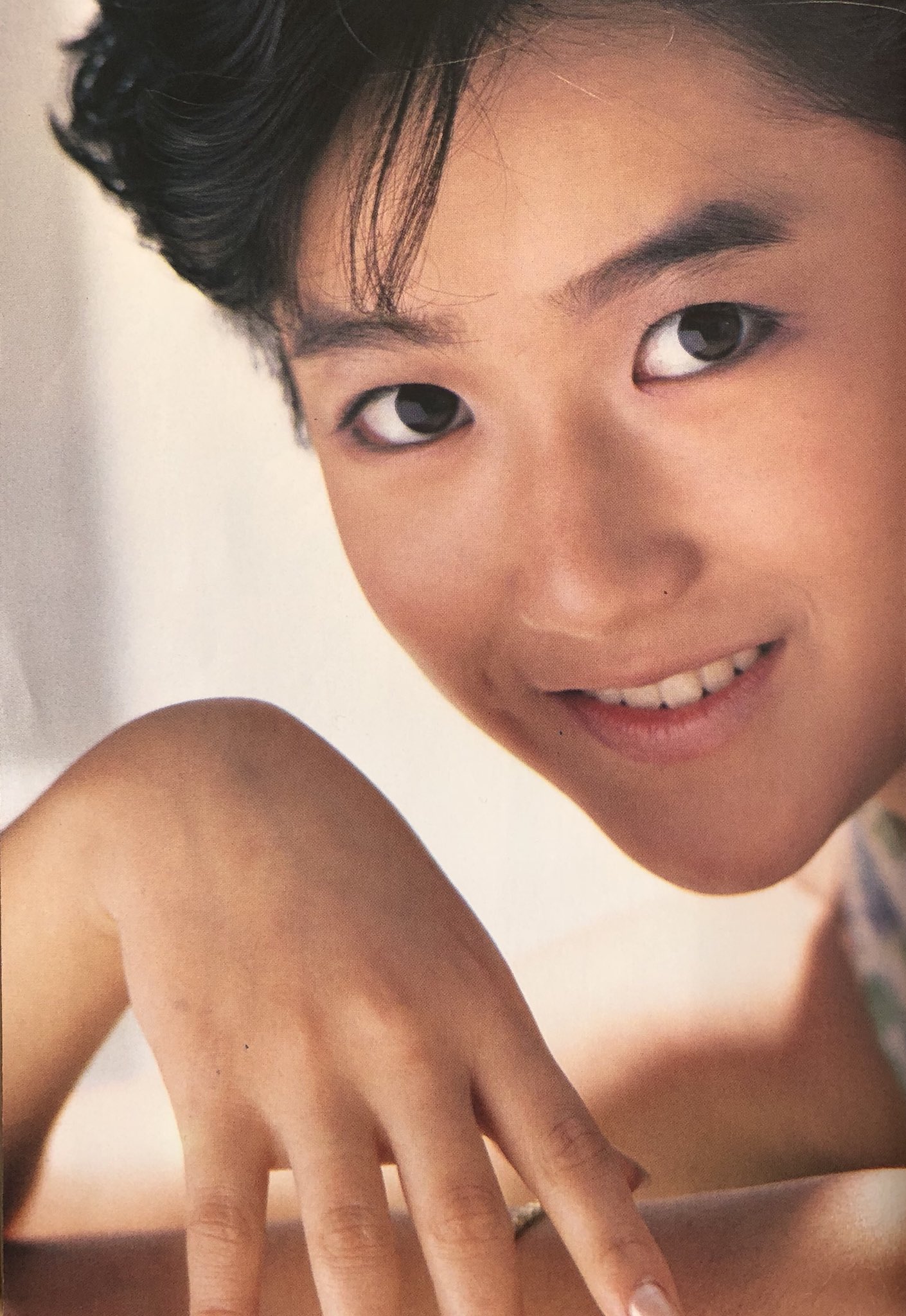 ゆっこ ショートヘアも好き 岡田有希子 ユッコ ショートヘア 80年代 アイドル 80年代アイドル