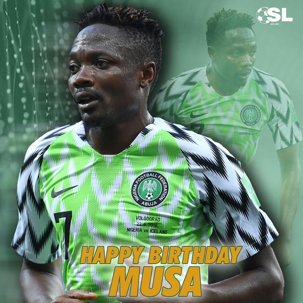Happy Birthday to the man who made Nigeria dream in the World Cup, Ahmed Musa. 