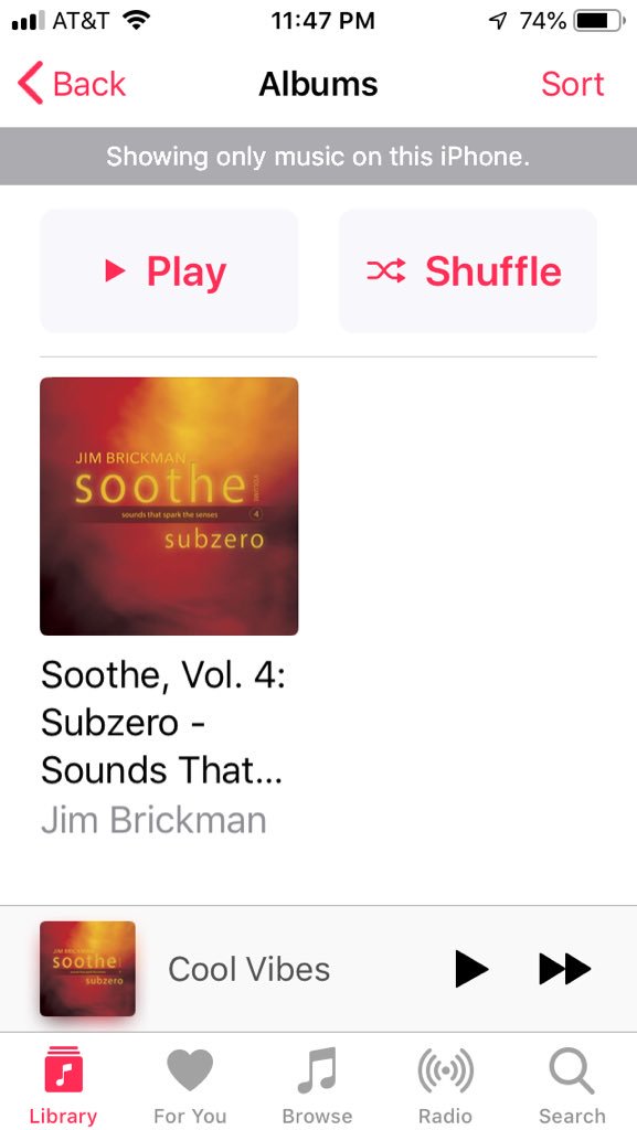 BarbieDeLucia's tweet photo. @JimBrickman @ChrisPhillipsLA
I enjoyed “Soothe Subzero” so much that I now got it from ITunes-my first music even though I’ve had my phone for a year!#SootheSubzero #jimbrickman #chillout #chillmusic #loungemusic https://t.co/QLMFSjeh7a