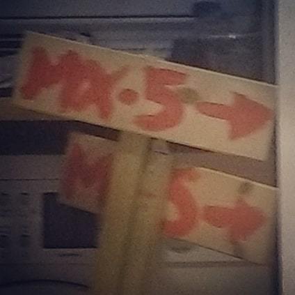 mx5ercouk's tweet image. Signs ready for Tech Day #33 
See you all soon...