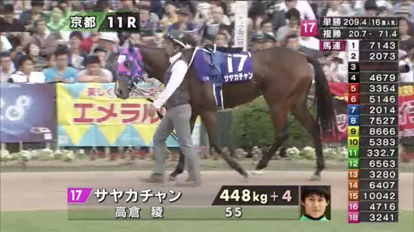 Jra Fun 京都11r秋華賞 Gi に サヤカチャン 奇跡も魔法も逃げ切りもあるんだよ うまび 秋華賞 T Co Xoua3s4v8w Twitter