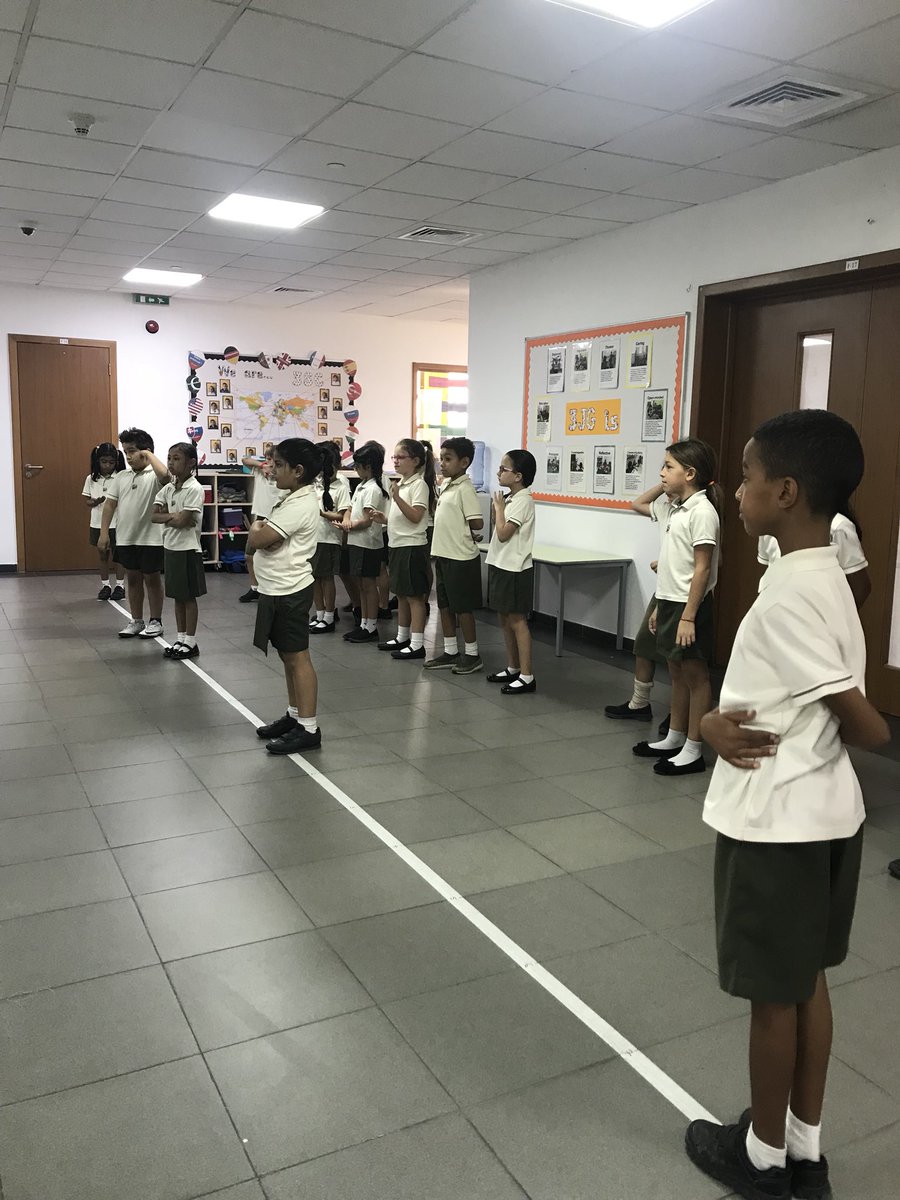 Jane_Gaughan's tweet image. Gr3 students developing their understanding of negative integers with a #NumberTalk in the corridor and students being the integers #BeHappyBeGCS #RealLifeApplication