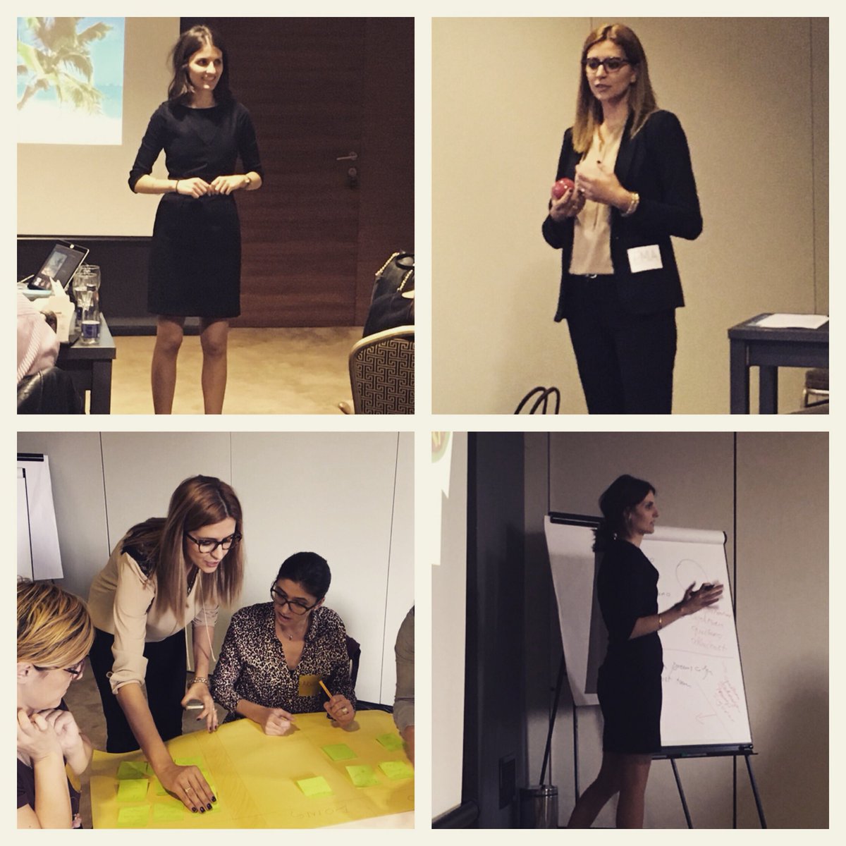 OKokoschka's tweet photo. Working weekend ~ helping two companies do their team building through interactive communication skills trainings ~ @ebbecomms and @dijana_duvnjak from https://t.co/iIGJqBfxOj https://t.co/n9pUQWAM3x