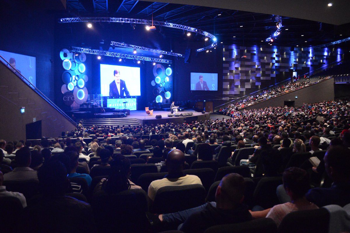 Honored to speak at CRC Pretoria this morning. One of the most impactful churches in S Africa. Thank you Ps At Boshoff