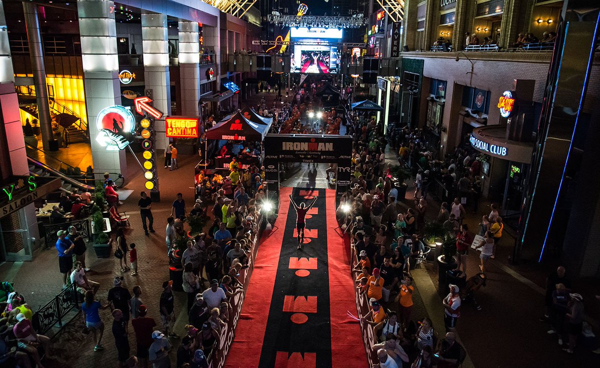 Good luck to all of our local friends racing at Ironman Louisville today!