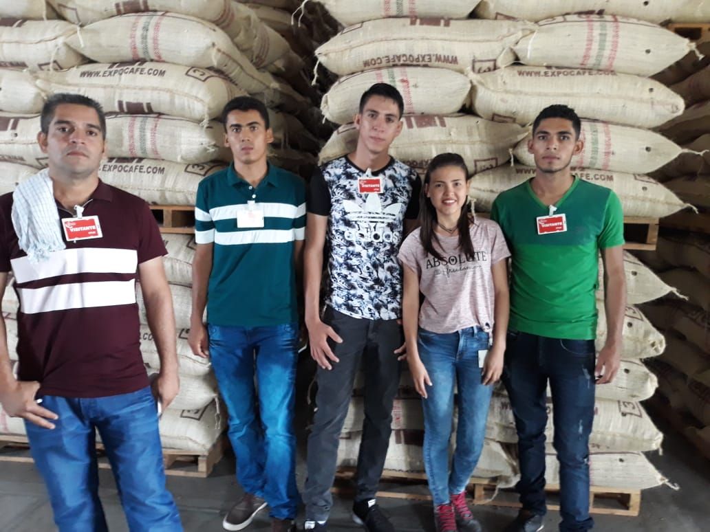 CAFICOSTA's tweet photo. Jóvenes productores #cafecodazzi  de CAFÉ CARIBE @SENAComunica se capacitan en Operación con Café Humedo y Central de Secado @CoopManizales #cafesanpablo #cafestarosalima  #cafepcbellavista #cafepcsanpablo Cosecha 2018-2019 https://t.co/klWUIXL5iB