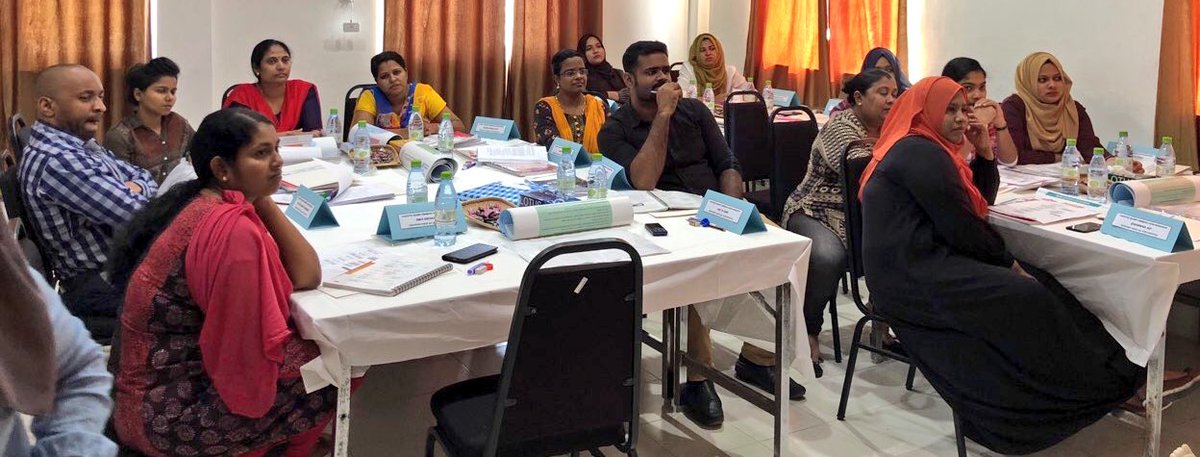 HPA_MV's tweet photo. Facility Based Newborn Care &amp; Quality improvement workshop for healthcare providers at #GaafAlif atoll ongoing at Gaaf Alif Atoll hospital in collaboration with @igmhmv facilitated by Dr @Faisalnaifaru &amp; Team @UNICEFMaldives #FBNC #ENAP @WHOMaldives https://t.co/8uAGUCs5IW