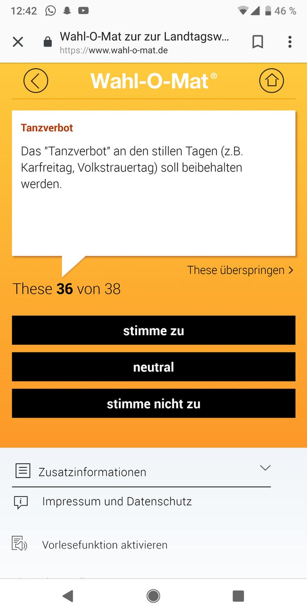 Haha du bist Thema zur Landtagswahl in Bayern 😂<a href="/TANZVERBOTcf/">TANZVERBOT</a>