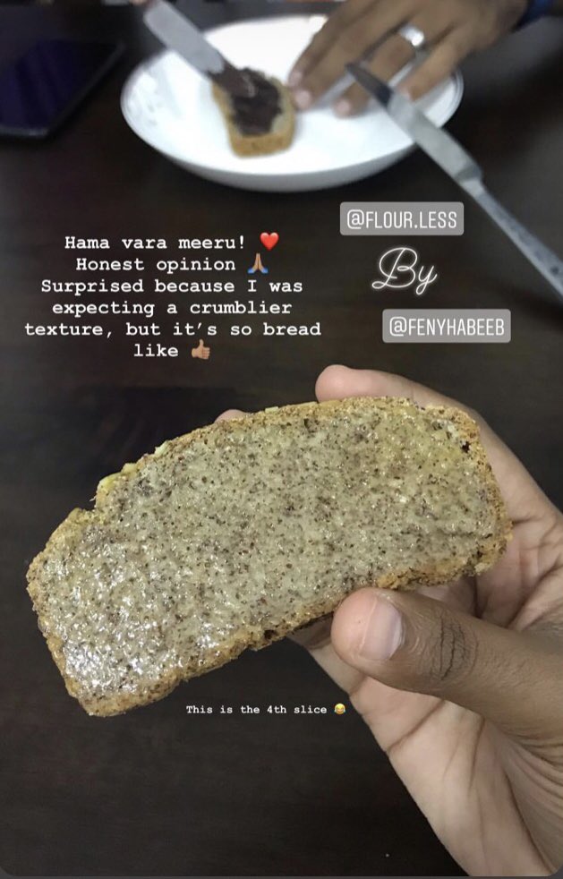 flourlessbyfeny's tweet photo. How do you like your flour.less bread?
#glutenfree #dairyfree #sugarfree #almondpowder #almondmilk #sorghumpowder #healthybread #treatyouright #takecareofyou #stayhealth #eatclean #eatright https://t.co/IlPoBV75ta