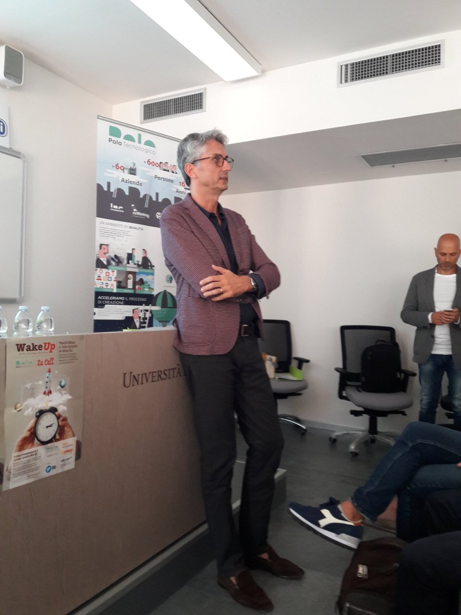 PoloNavacchio's tweet photo. #WakeUP La call: Evento Conclusivo
#ChallengePolo due startup sono state così brave che #Conad si riserva di incontrarle singolarmente per capire con chi portare avanti il progetto lo spareggio sarà fra @MiningfulStudio
E #6sense
#IF2018 #Conad https://t.co/Nqi3Tki1QD