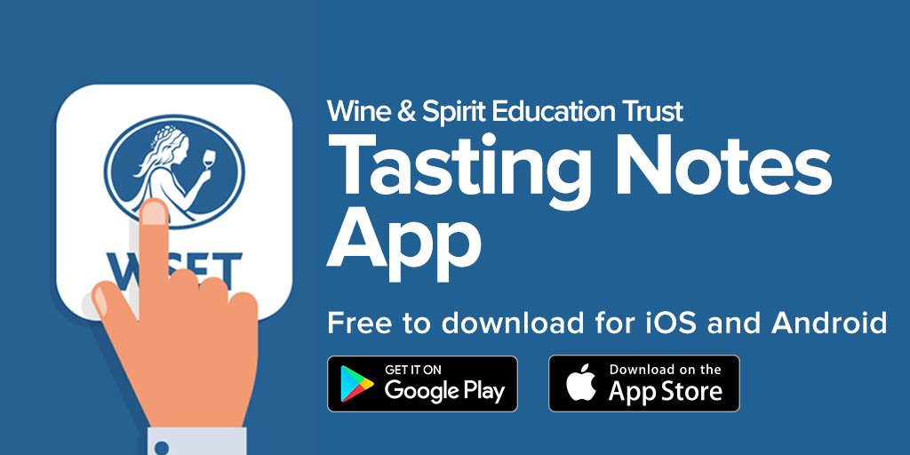 WSETglobal's tweet photo. Write your #wine tasting notes on the go with our #WSET SAT Tasting Notes App. You'll never forget a wine again. Download on iTunes https://t.co/MckeGJUqvR  or Google Play https://t.co/DROdHmHL9u https://t.co/6kHUb4sKoF