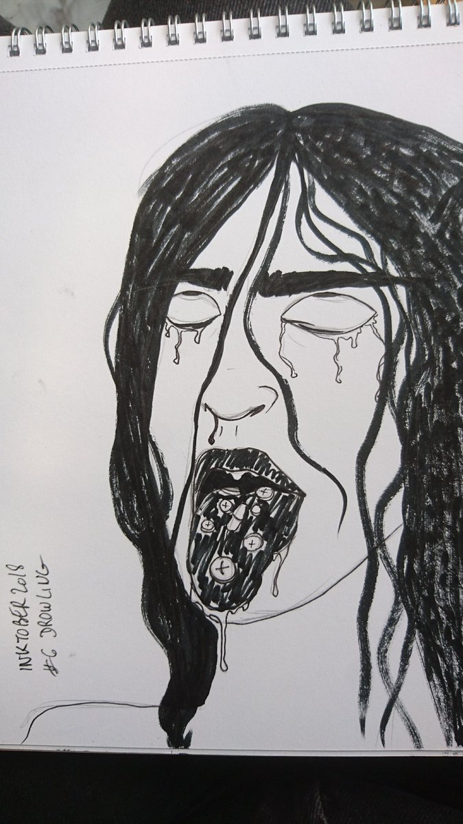 err0r_Stats's tweet image. #Inktober #inktober2018 #drowling