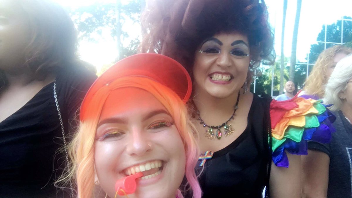 melissa_cirino's tweet photo. Dont worry, be happy 😊 🌈❤️ #OrlandoPride #SephoraInJCP #Sephora #supportinglove #loveislove https://t.co/5WiAr4olO7