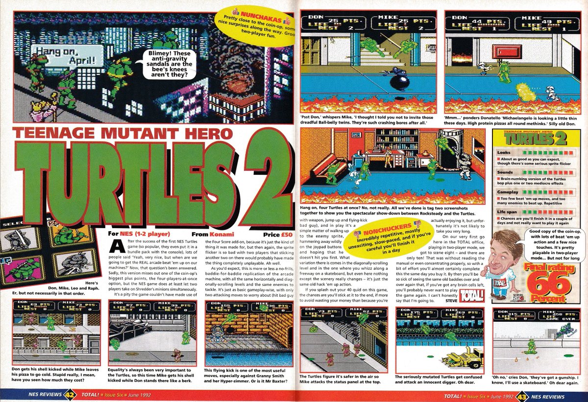 tmnt nes review