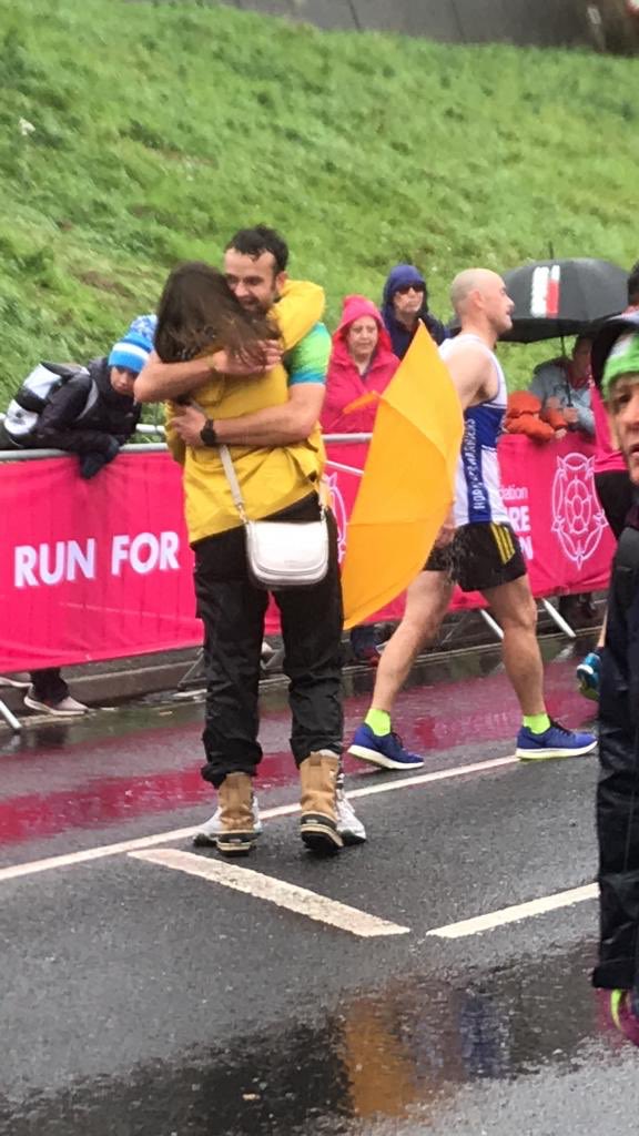 My hero! <a href="/johnnyianson/">Johnathan I'Anson</a> <a href="/RunYorkshire/">The Yorkshire Marathon</a>