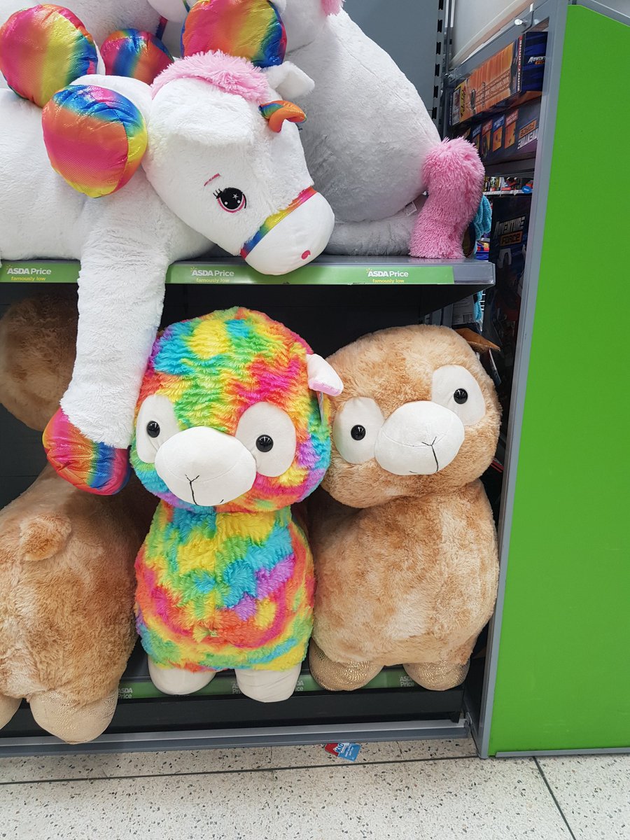 llama teddy asda