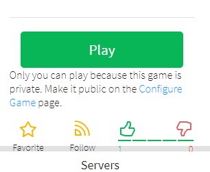Bloxy News On Twitter Roblox Robloxdevrel Pretty Sure This Is A Bug When You Look At Your Own Place The Text Below The Play Button Moves Everything Down Https T Co Oa81fpap4j - roblox notifier on twitter new back accessory compact