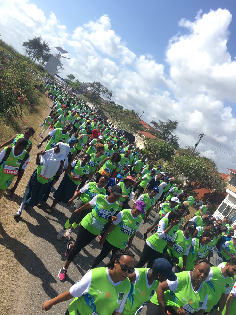 rottanzania's tweet photo. The long walk to Heal
#RDM2018 #RotaractTz #EveryStepMatters #heelstoheal #BeTheInspiration https://t.co/9HNAEc72w8